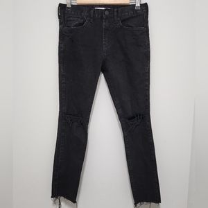 Pacsun Women's Black Stacked Skinny Jeans Size 28×30